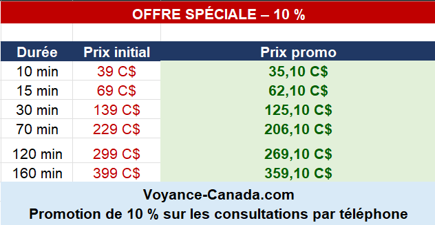 Tarifs